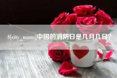 朝阳中国的消防日是几月几日？
