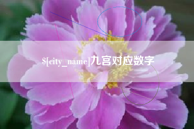朝阳九宫对应数字