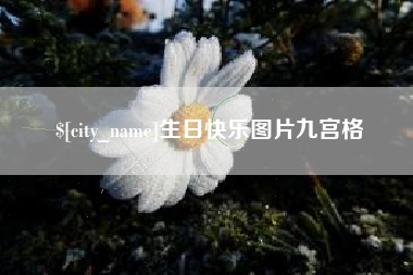 朝阳生日快乐图片九宫格