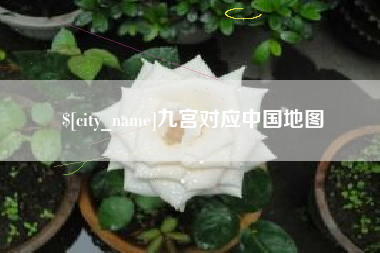 朝阳九宫对应中国地图