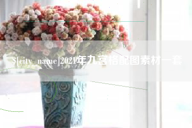 朝阳2021年九宫格配图素材一套