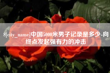 朝阳中国5000米男子记录是多少-向终点发起强有力的冲击