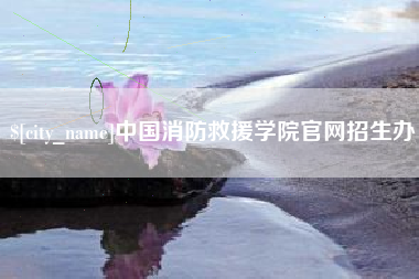 朝阳中国消防救援学院官网招生办