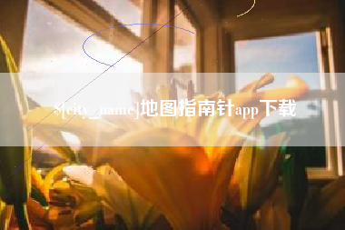 朝阳地图指南针app下载