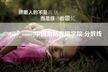 朝阳中国消防救援学院 分数线