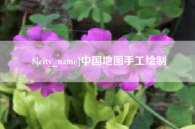朝阳中国地图手工绘制