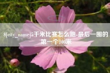 朝阳5千米比赛怎么跑-最后一圈的第一个100米