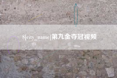朝阳第九金夺冠视频