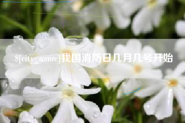 朝阳我国消防日几月几号开始