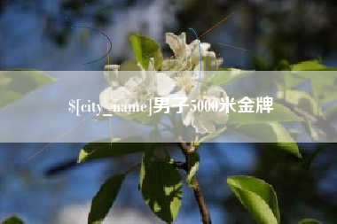 朝阳男子5000米金牌