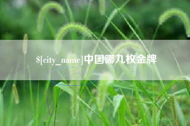 朝阳中国哪九枚金牌