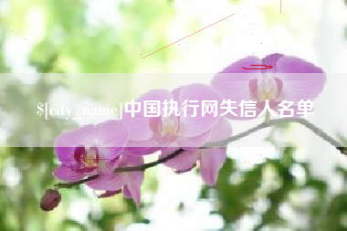 朝阳中国执行网失信人名单