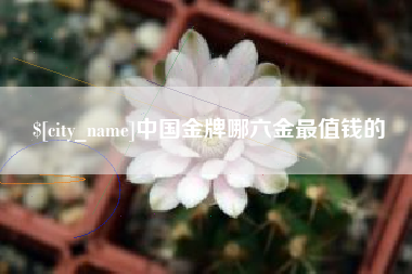 朝阳中国金牌哪六金最值钱的