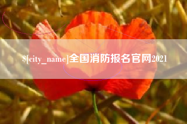 朝阳全国消防报名官网2021